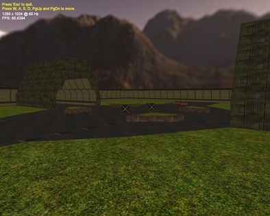 DirectX 9 Demonstration Screenshot